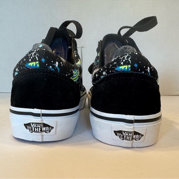Vans Glow-in-the-dark psychedelic space sneakers size 7.5 NWT - Picture 9 of 12